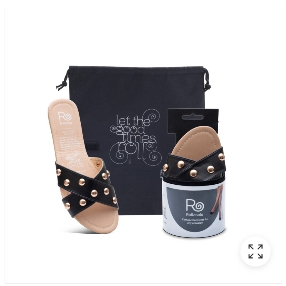 Rollasole Studded Sandals